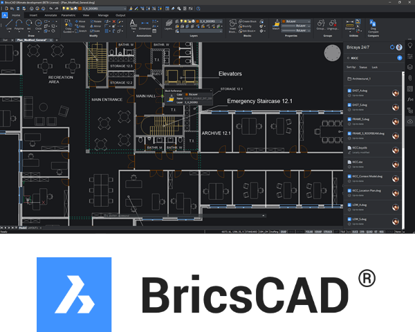 BricsCad Ultimate 23.2.06.1 download the last version for mac